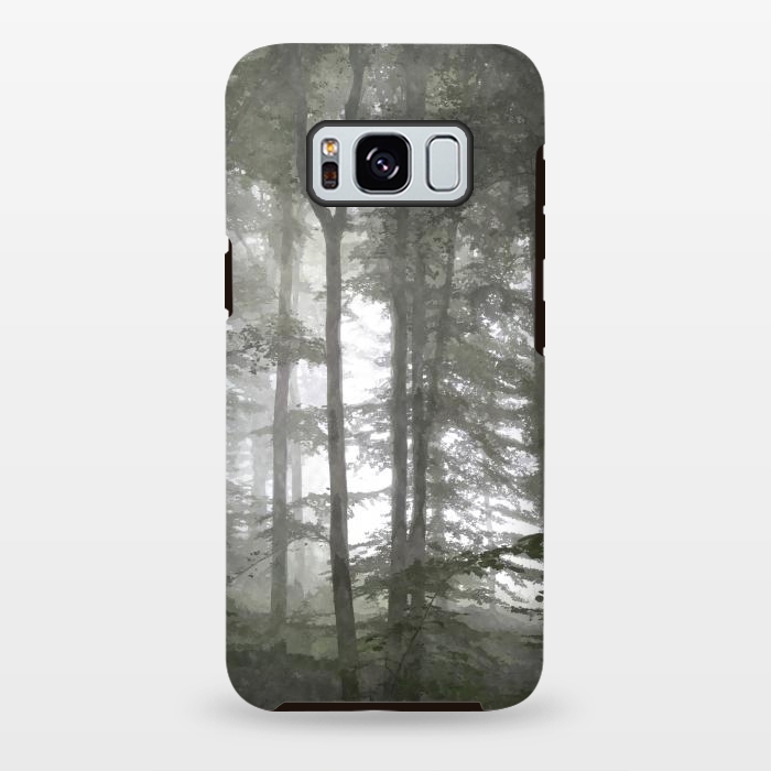 Galaxy S8 plus StrongFit Forest Ilustration by Alemi