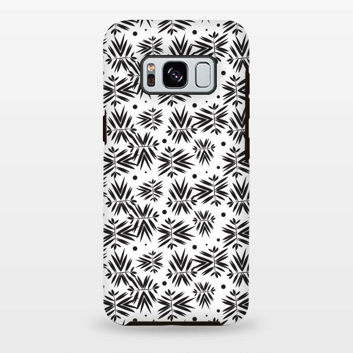 Galaxy S8 plus StrongFit Abstract Leaves 1 by Bledi