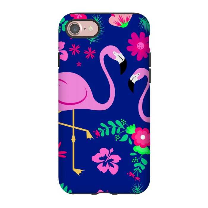 iPhone 7 StrongFit flamingo pattern by MALLIKA