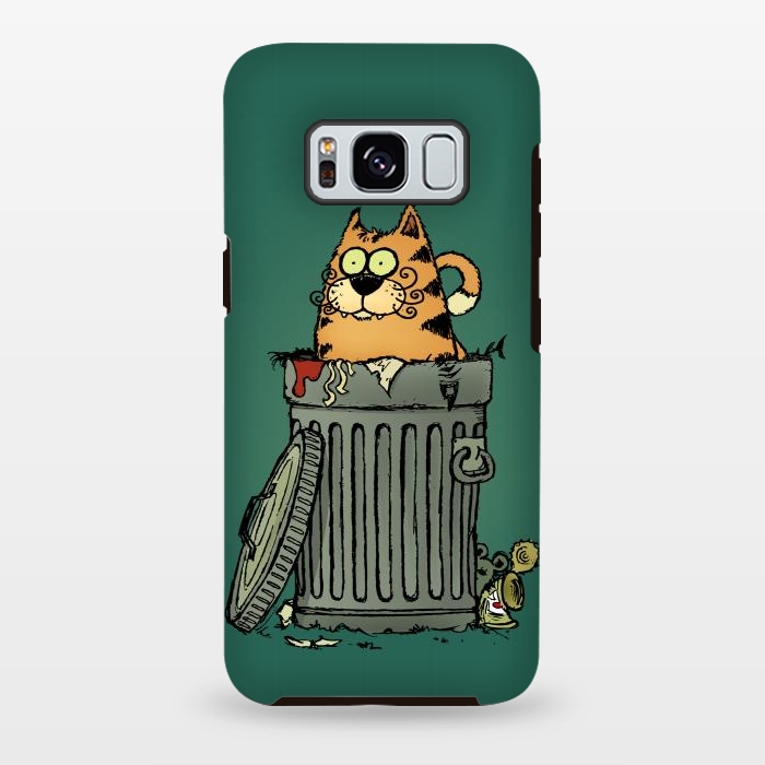 Galaxy S8 plus StrongFit Stray Cat by Mangulica