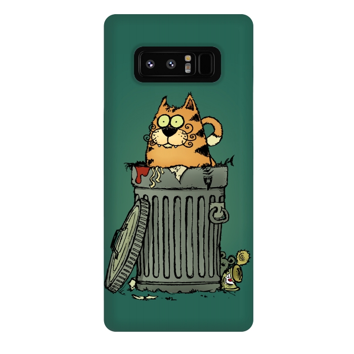 Galaxy Note 8 StrongFit Stray Cat by Mangulica