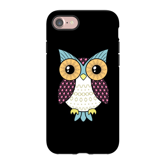 iPhone 7 StrongFit Fancy owl by Laura Nagel