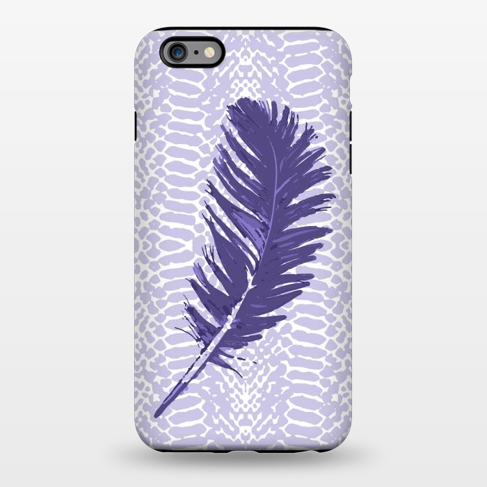 iPhone 6/6s plus StrongFit Violet feather by Julia Grifol