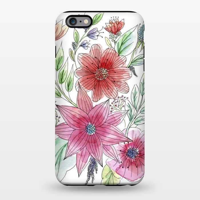 iPhone 6/6s plus StrongFit Wild flowers by Julia Grifol