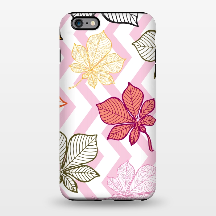 iPhone 6/6s plus StrongFit Autumn Leaves Pattern II by Bledi