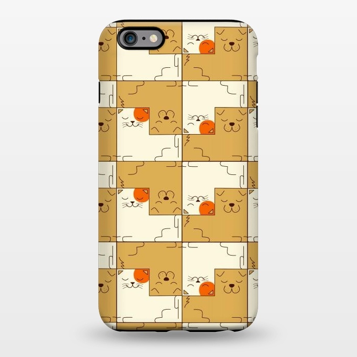 iPhone 6/6s plus StrongFit Cat and Dog by Coffee Man