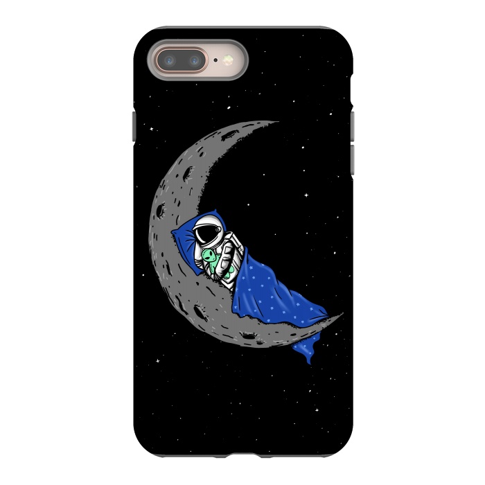 iPhone 7 plus StrongFit Sleeping Astronaut by Coffee Man