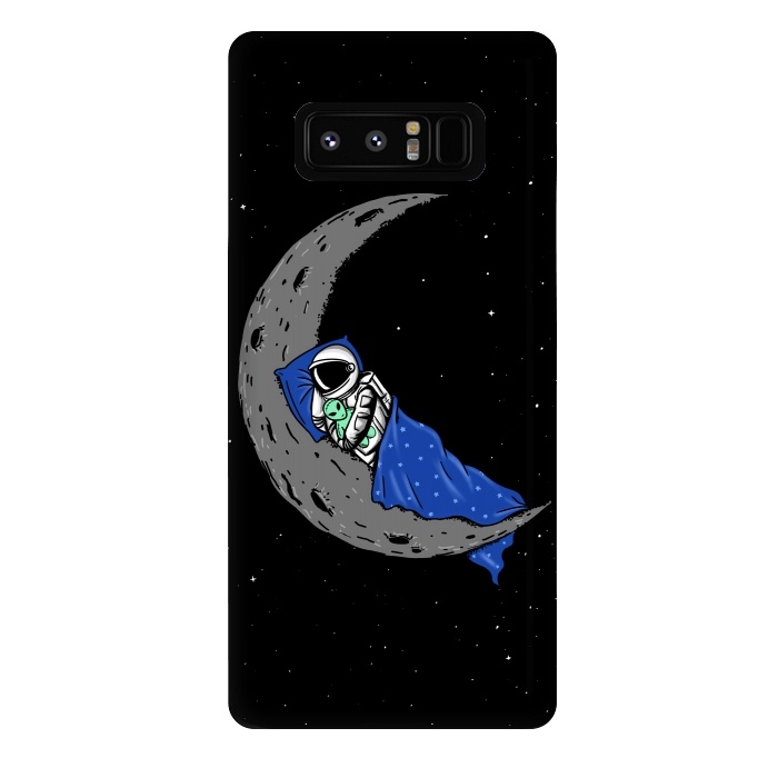 Galaxy Note 8 StrongFit Sleeping Astronaut by Coffee Man