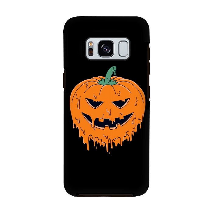 Galaxy S8 StrongFit Melted Pumpkin by Coffee Man