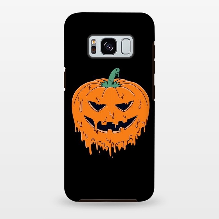 Galaxy S8 plus StrongFit Melted Pumpkin by Coffee Man