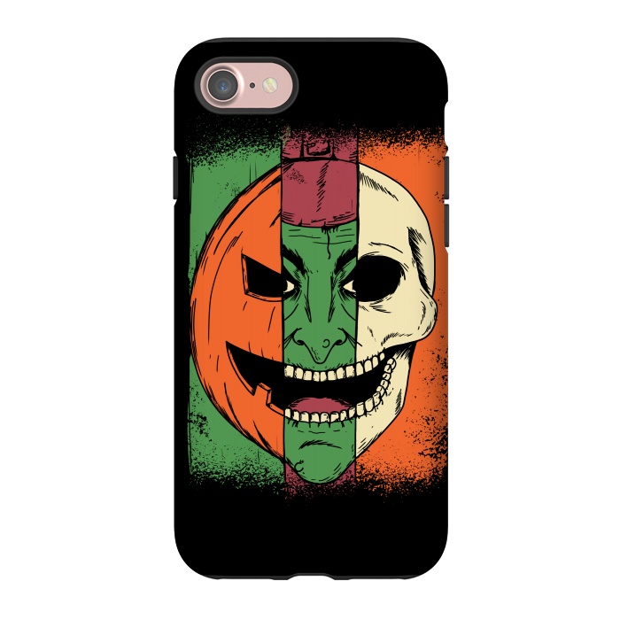 iPhone 7 StrongFit Monsters Faces by Coffee Man