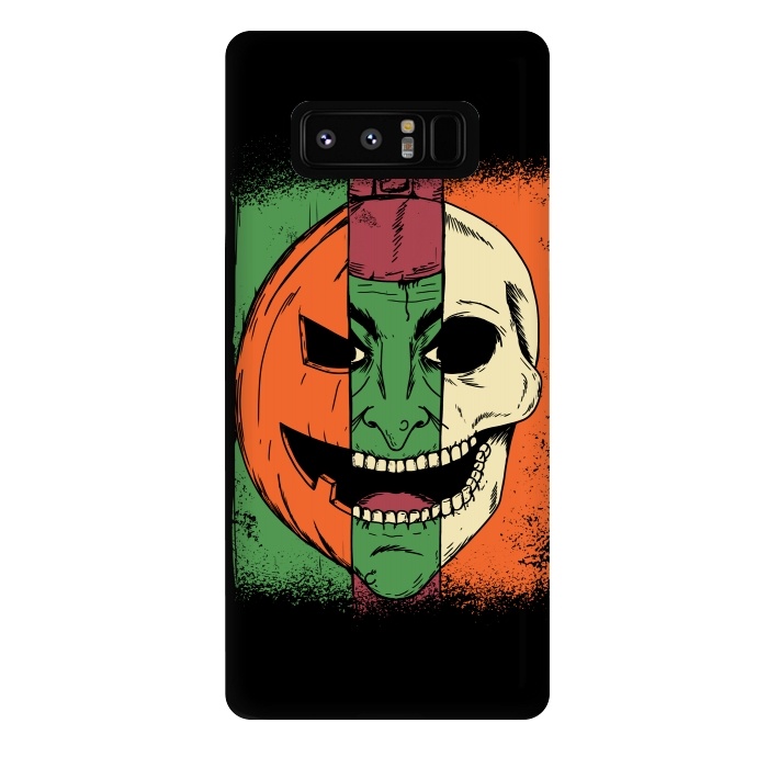 Galaxy Note 8 StrongFit Monsters Faces by Coffee Man