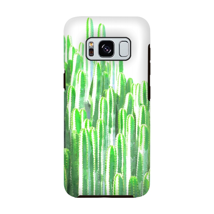 Galaxy S8 StrongFit Cactus Illustration by Alemi