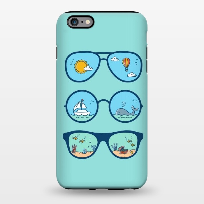 iPhone 6/6s plus StrongFit Sunglasses Landscape by Coffee Man