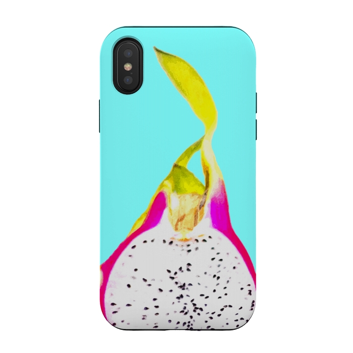 iPhone Xs / X StrongFit Dragon Fruit by Alemi