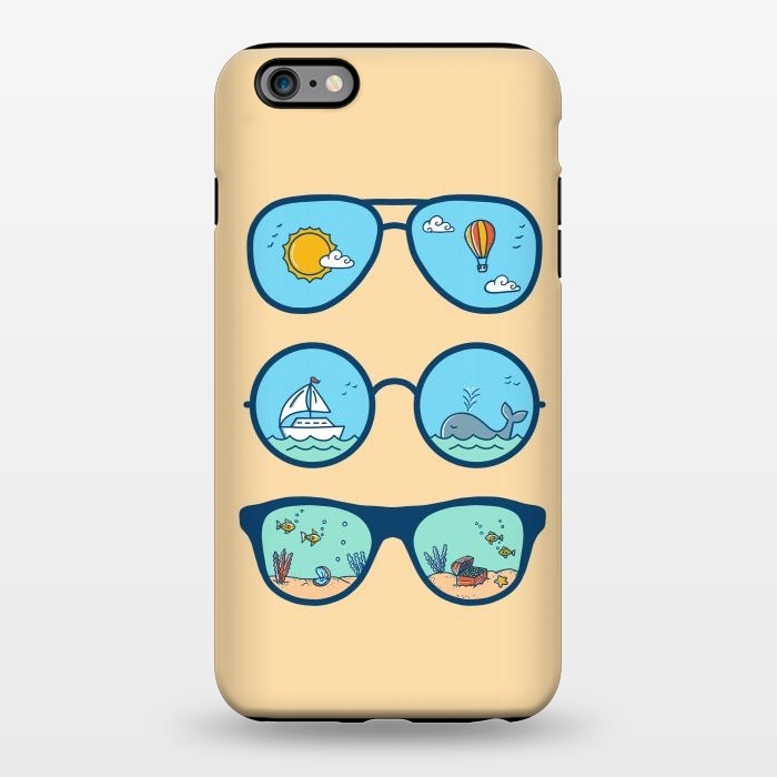 iPhone 6/6s plus StrongFit Sunglasses Landscape-2 by Coffee Man