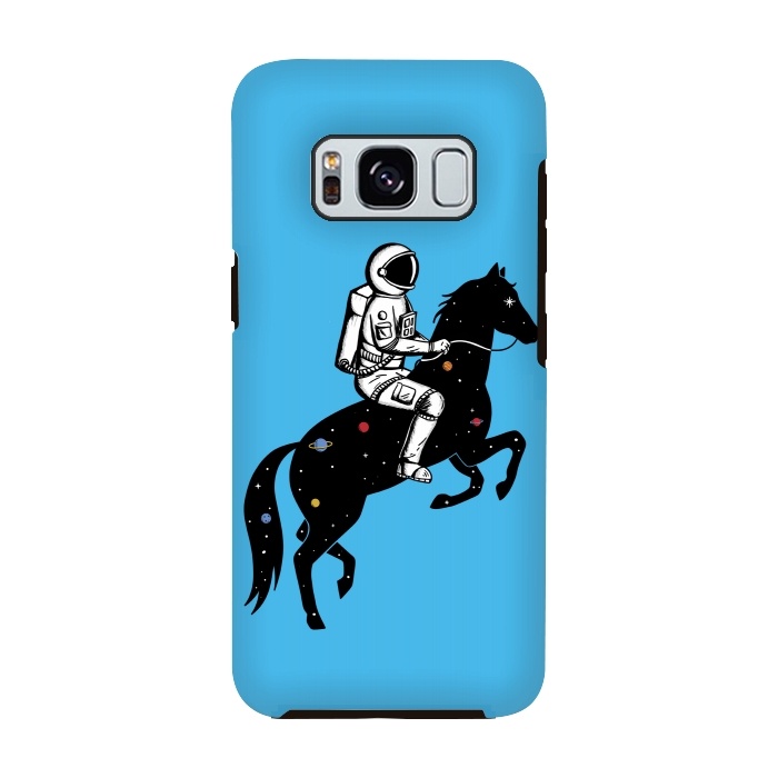 Galaxy S8 StrongFit Astronaut and Horse by Coffee Man