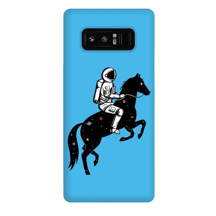 Galaxy Note 8 StrongFit Astronaut and Horse by Coffee Man