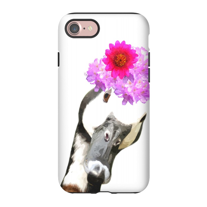 iPhone 7 StrongFit Funny Goose Portrait by Alemi