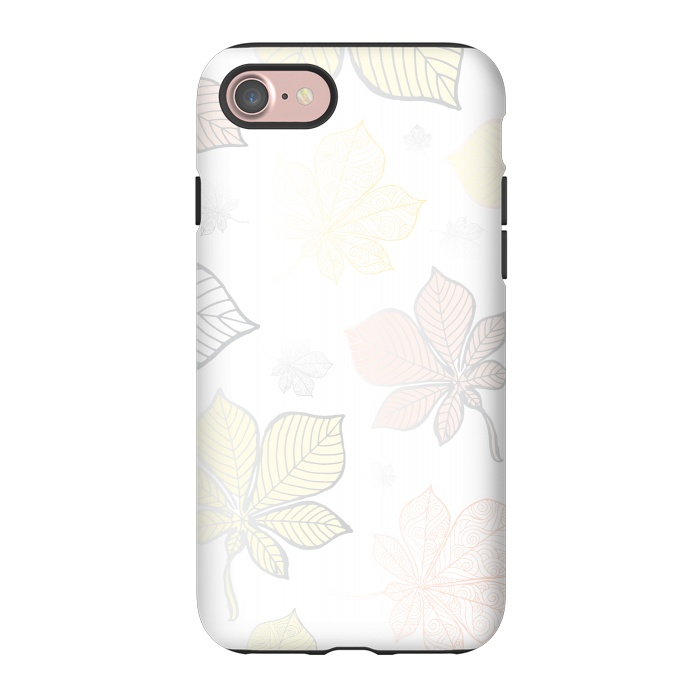 iPhone 7 StrongFit Autumn Leaves Pattern XV by Bledi
