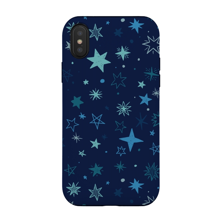 iPhone Xs / X StrongFit Multiple Stars IV by Bledi