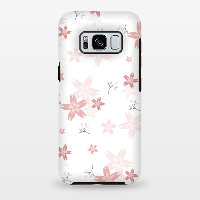 Galaxy S8 plus StrongFit Star Flowers by Bledi
