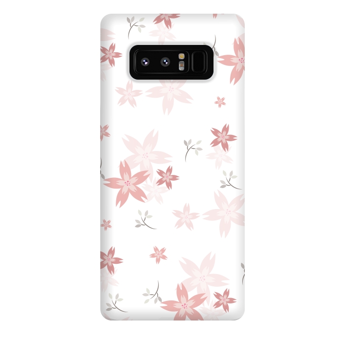 Galaxy Note 8 StrongFit Star Flowers by Bledi