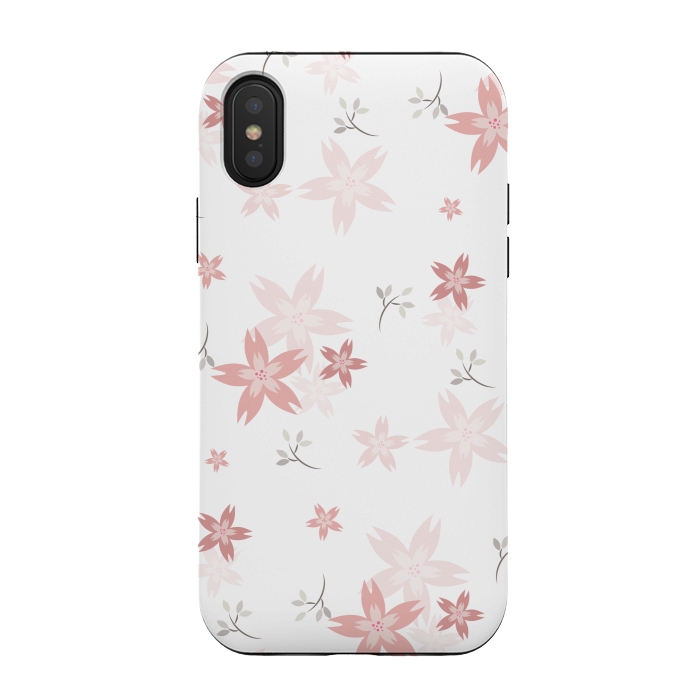 iPhone Xs / X StrongFit Star Flowers by Bledi