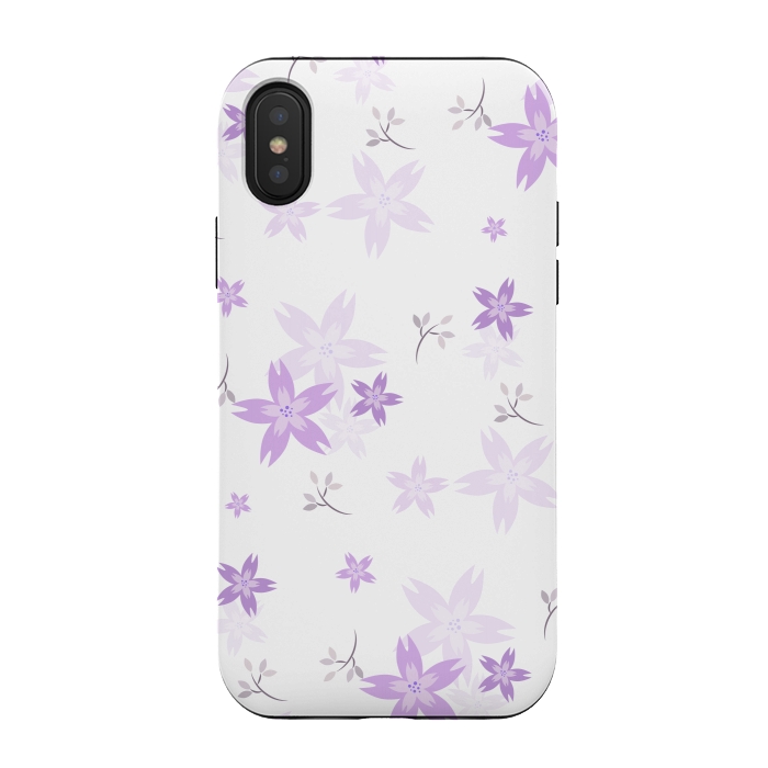 iPhone Xs / X StrongFit Star Flowers IV by Bledi