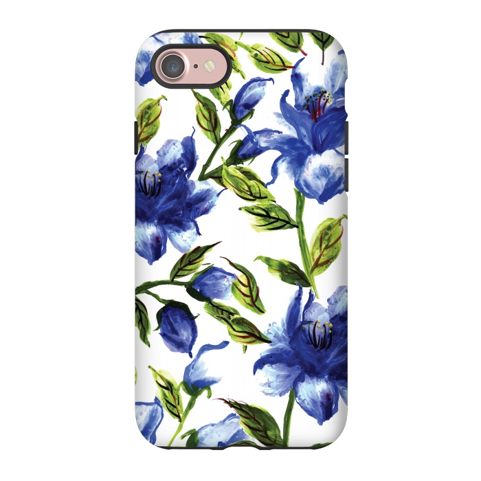 iPhone 7 StrongFit Floral Print V by Bledi