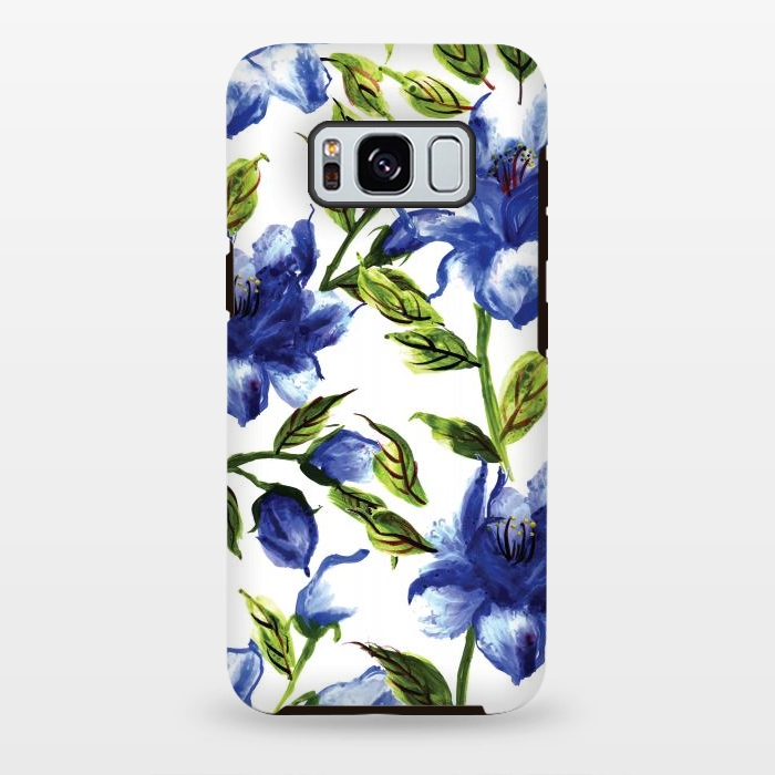 Galaxy S8 plus StrongFit Floral Print V by Bledi
