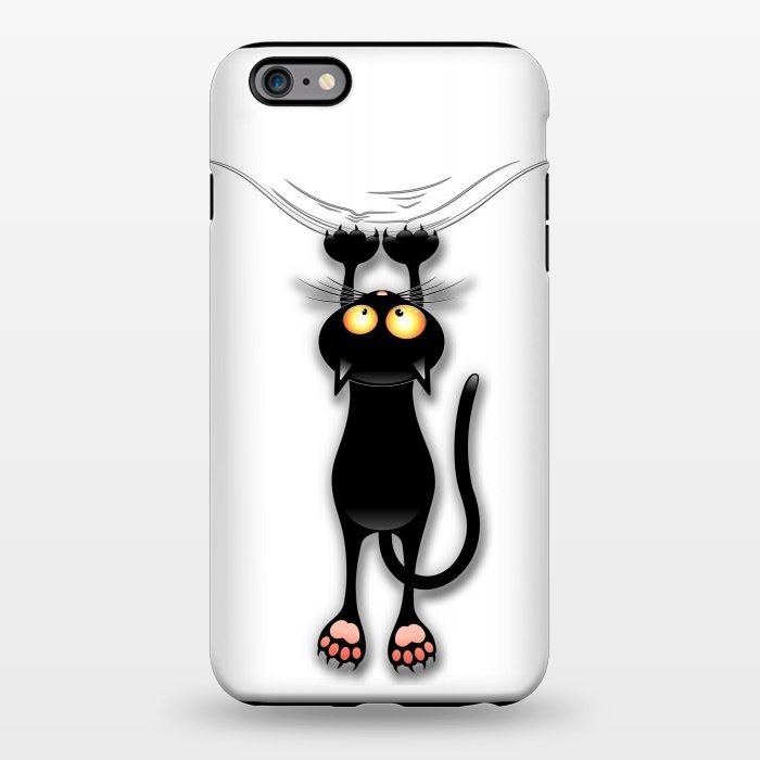 iPhone 6/6s plus StrongFit Fun and Naughty Cat Falling Down  by BluedarkArt