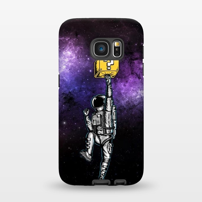 Galaxy S7 StrongFit Astronaut and Star by Coffee Man