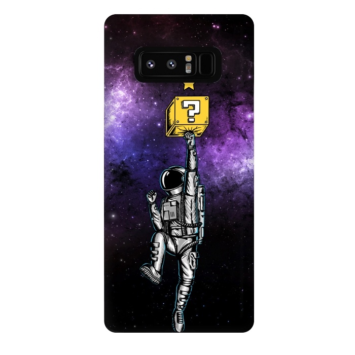 Galaxy Note 8 StrongFit Astronaut and Star by Coffee Man