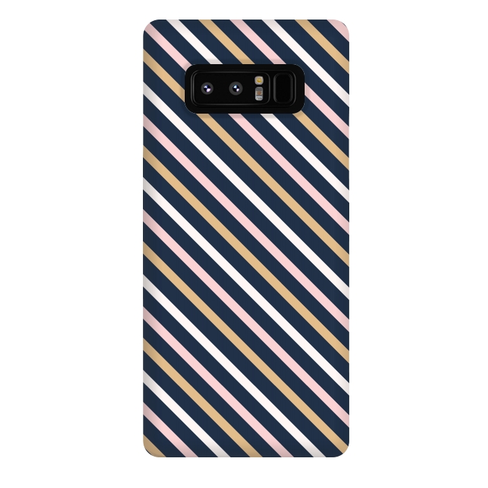 Galaxy Note 8 StrongFit Striped Background I by Bledi