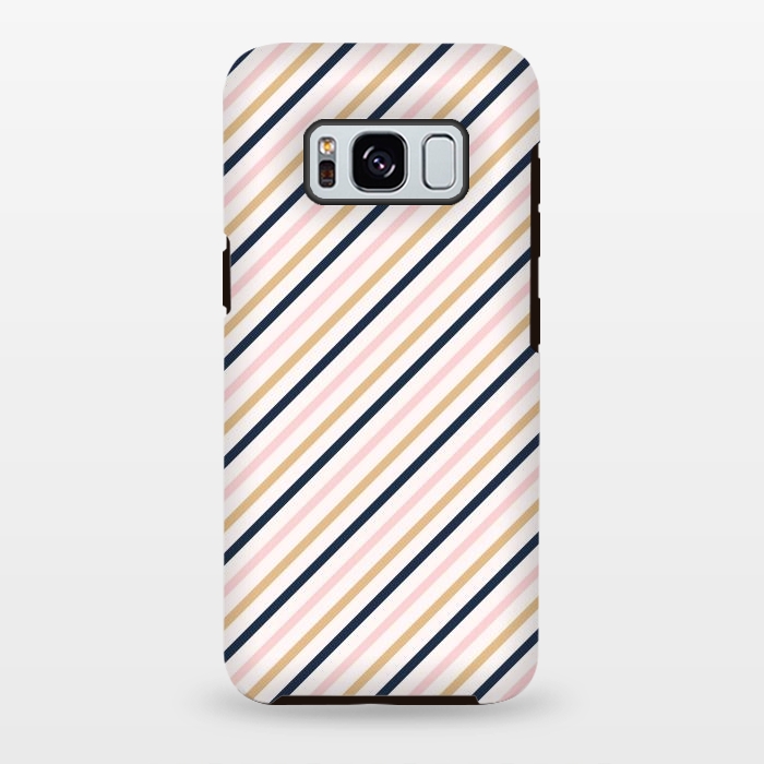 Galaxy S8 plus StrongFit Striped Background II by Bledi