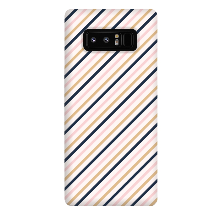 Galaxy Note 8 StrongFit Striped Background II by Bledi