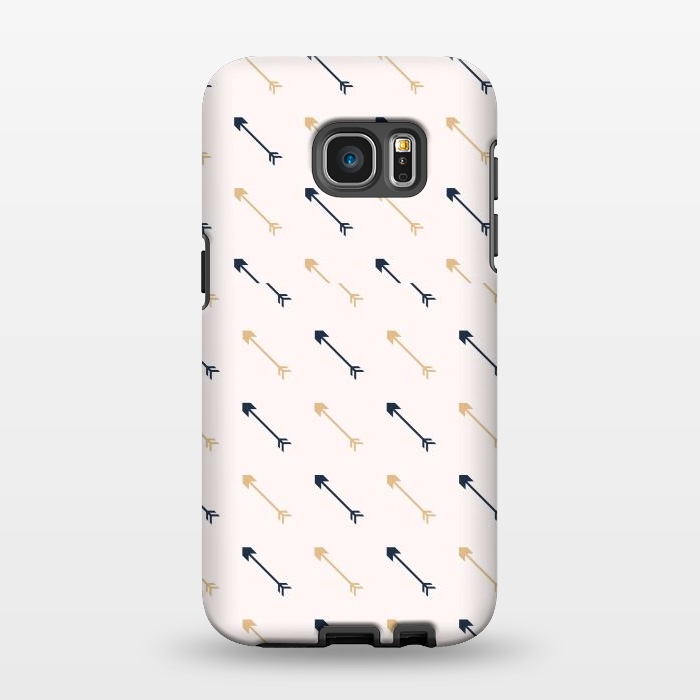 Galaxy S7 EDGE StrongFit Arrows Background by Bledi