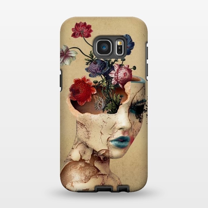 Galaxy S7 EDGE StrongFit Broken Beauty by Riza Peker