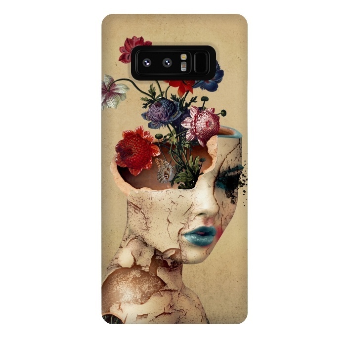 Galaxy Note 8 StrongFit Broken Beauty by Riza Peker