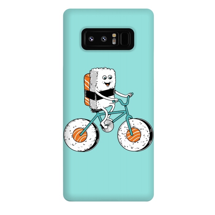 Galaxy Note 8 StrongFit Sushi Bicycle by Coffee Man
