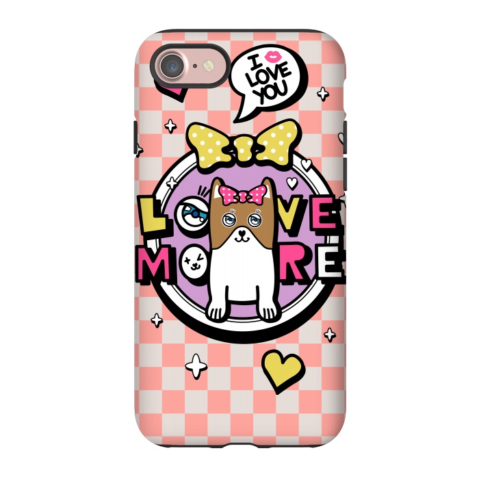 iPhone 7 StrongFit CUTIE DOG by Michael Cheung