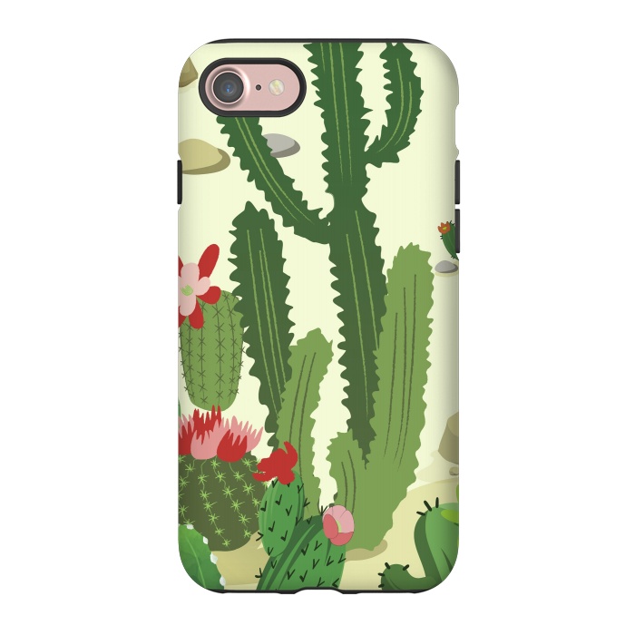 iPhone 7 StrongFit Cactus Variety III by Bledi