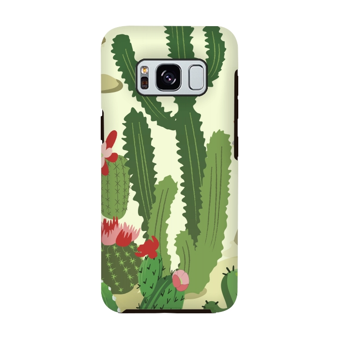 Galaxy S8 StrongFit Cactus Variety III by Bledi