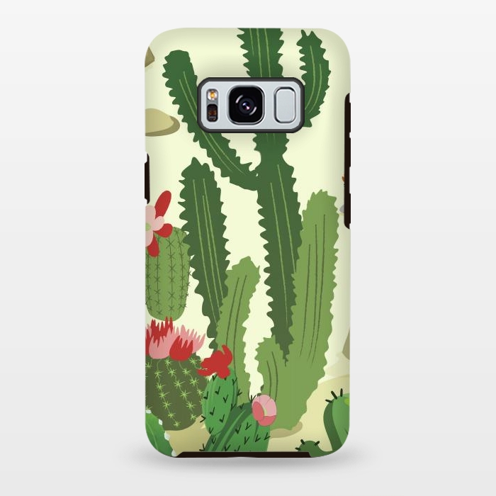 Galaxy S8 plus StrongFit Cactus Variety III by Bledi