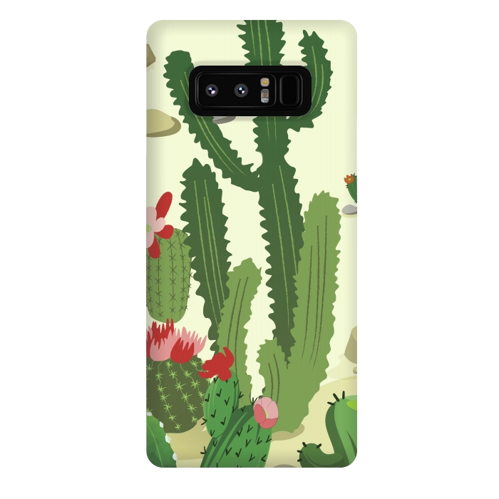 Galaxy Note 8 StrongFit Cactus Variety III by Bledi