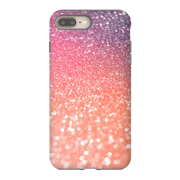 iPhone 7 plus StrongFit Girly Blush Pink Glamour Glitter by  Utart