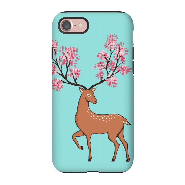 iPhone 7 StrongFit Natural Deer by Coffee Man