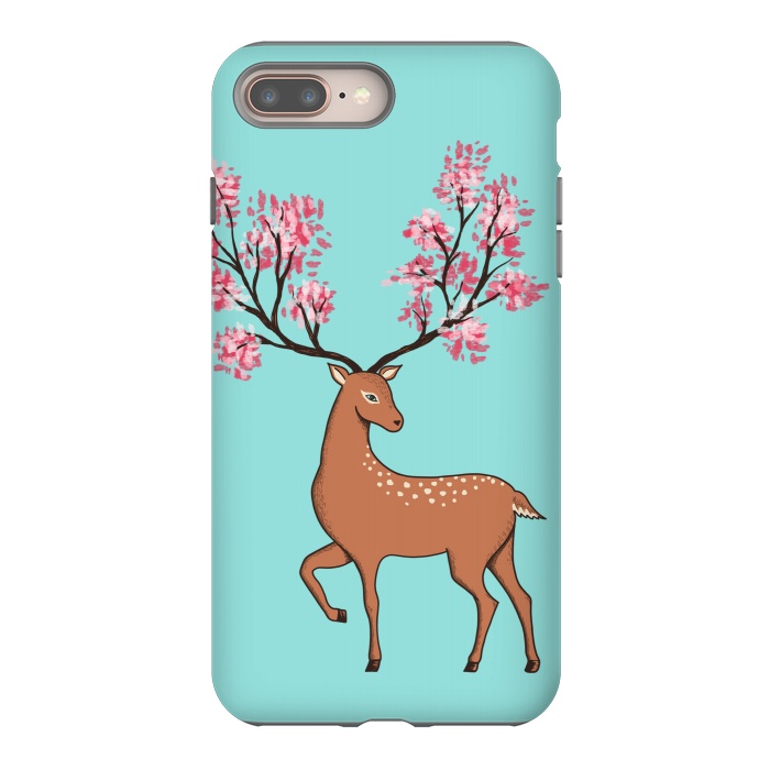 iPhone 7 plus StrongFit Natural Deer by Coffee Man
