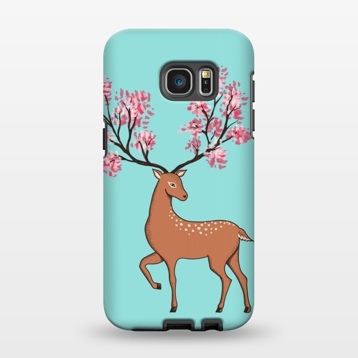 Galaxy S7 EDGE StrongFit Natural Deer by Coffee Man